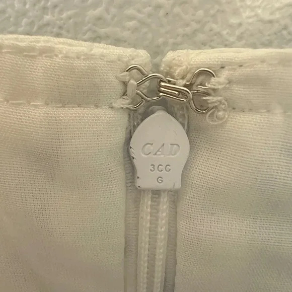 NEW Avec Les Filles Dress Size 12 Blue‎ White Nautical Mermaid Ocean Beach Midi - Picture 13 of 16